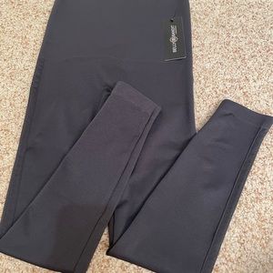 Belly Bandit Mother tucker leggings in steel NWT